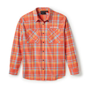 Women's Patch Woven Long Sleeve Shirt